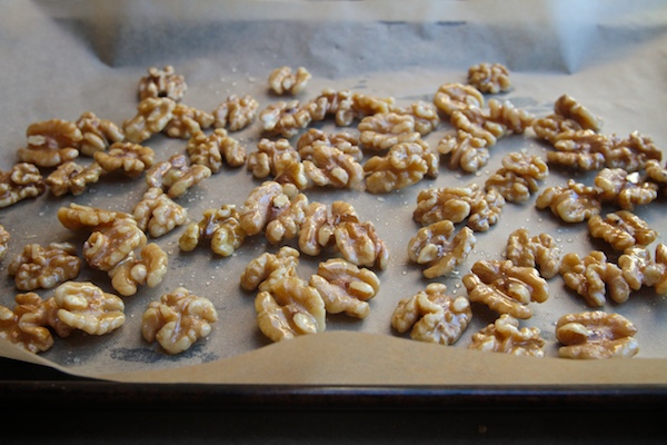 Honey Candied Walnuts // shutterbean