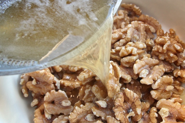 Honey Candied Walnuts // shutterbean