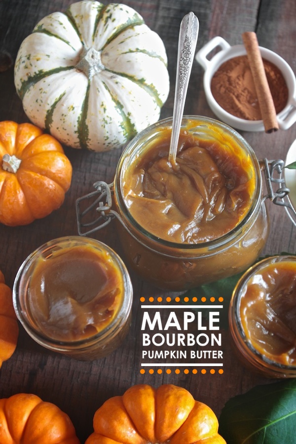 Maple Bourbon Pumpkin Butter // shutterbean