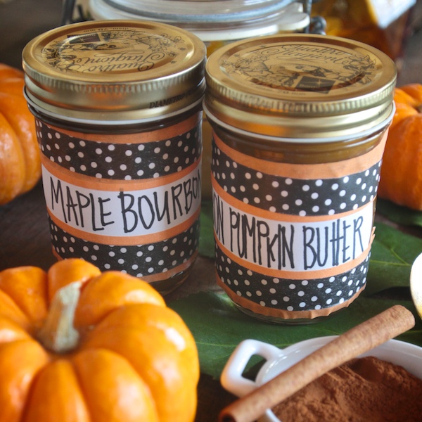 Maple Bourbon Pumpkin Butter // shutterbean