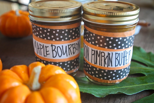 Maple Bourbon Pumpkin Butter // shutterbean