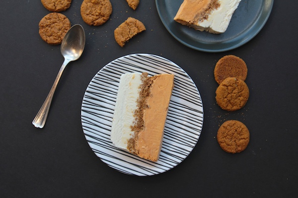 Pumpkin Gingersnap Ice Cream Cake // shutterbean