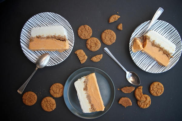 Pumpkin Gingersnap Ice Cream Cake // shutterbean