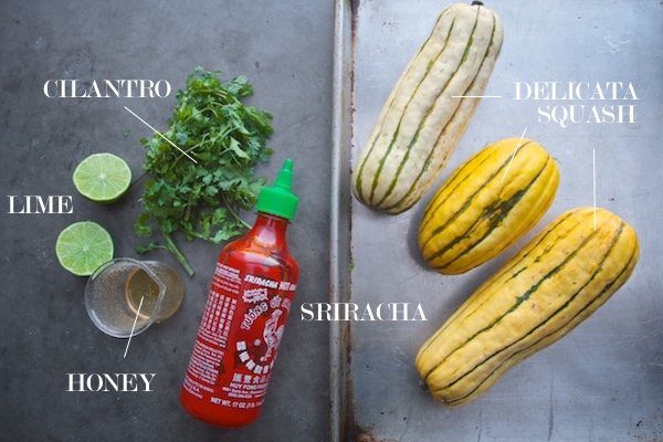 Sweet & Sour Roasted Delicata Squash // shutterbean 