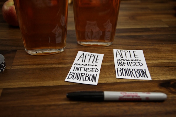 Apple Cinnamon Infused Bourbon // shutterbean