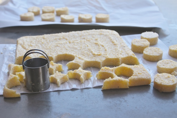 Mushroom Polenta Bites // shutterbean