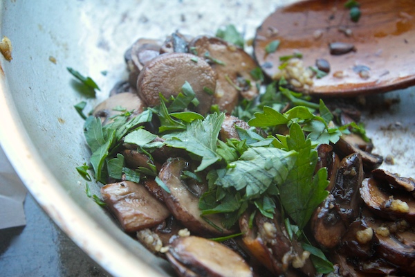 Mushroom Polenta Bites // shutterbean