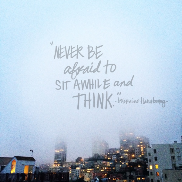 Never be afraid // shutterbean