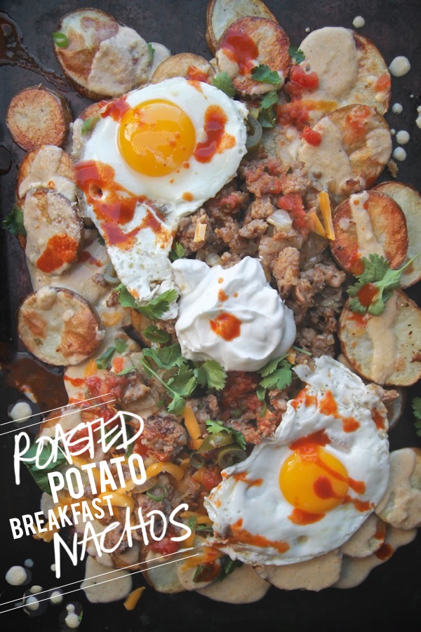 Roasted Potato Breakfast Nachos