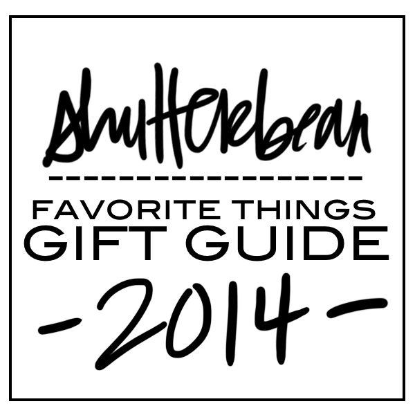 Shutterbean Favorite Things GIFT GUIDE!!