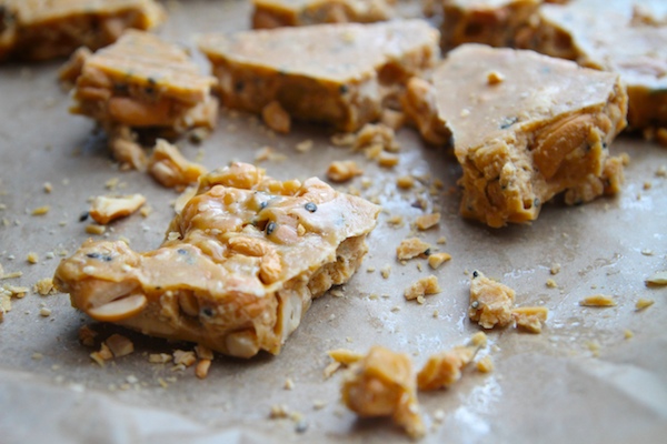 Roasted Cashew & Sesame Brittle // shutterbean