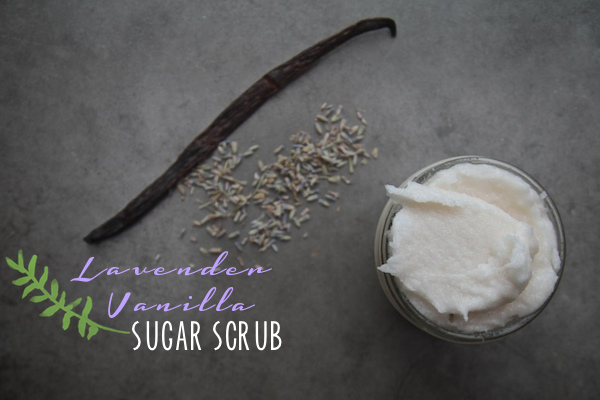 Lavender Vanilla Sugar Scrub // shutterbean