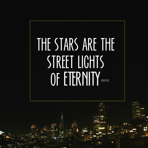 The stars are the street lights // shutterbean