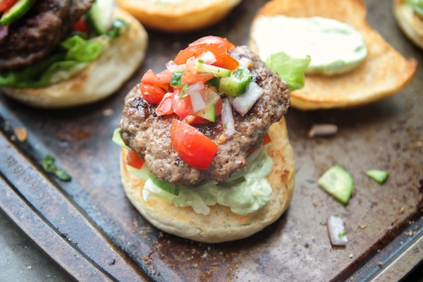 Greek Lamb Sliders // shutterbean