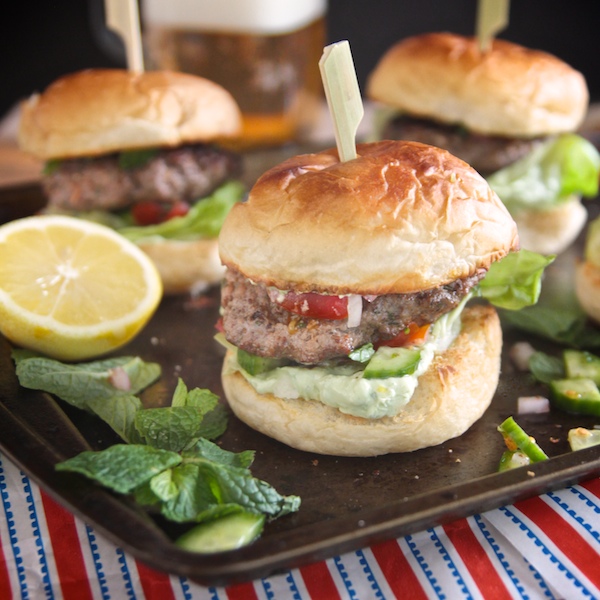 Greek Lamb Sliders // shutterbean