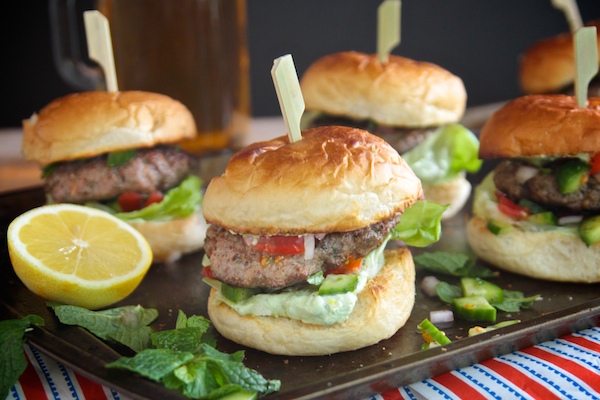 Greek Lamb Sliders // shutterbean