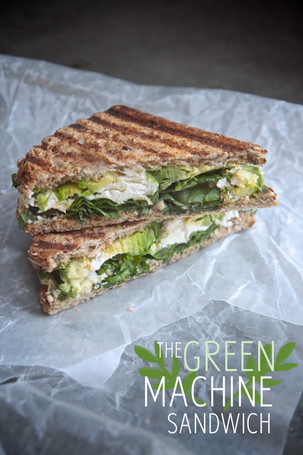 The Green Machine Sandwich