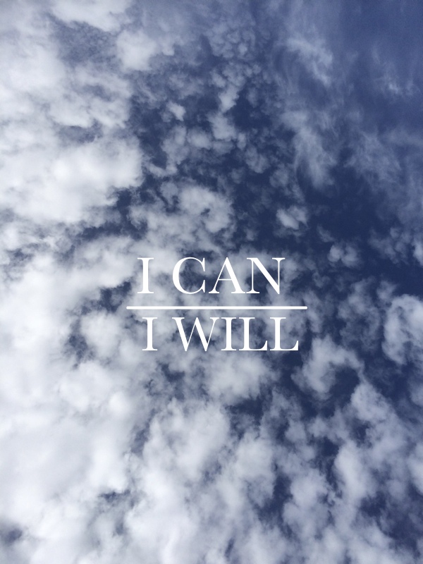 I CAN/ I WILL -- shutterbean