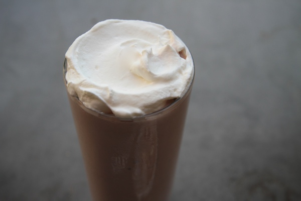 Bittersweet Chocolate Malted Milkshake // shutterbean.com