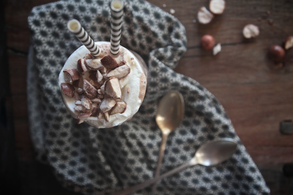 Bittersweet Chocolate Malted Milkshake // shutterbean.com