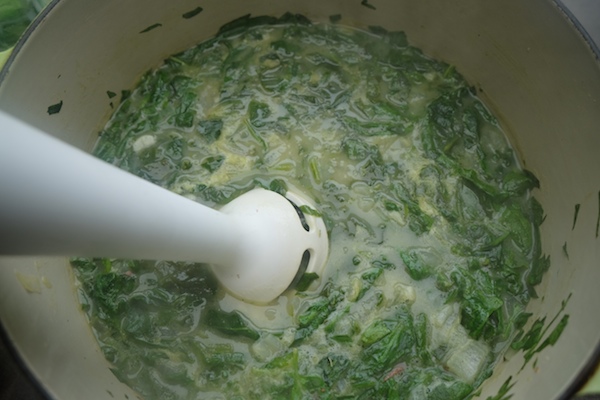 Cream of Spinach Soup // shutterbean