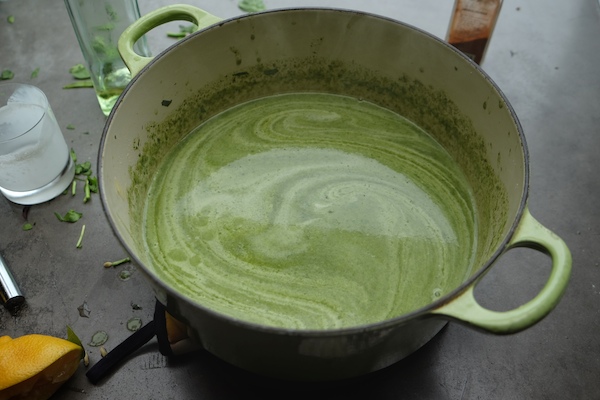 Cream of Spinach Soup // shutterbean