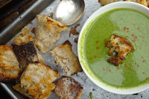 Cream of Spinach Soup // shutterbean