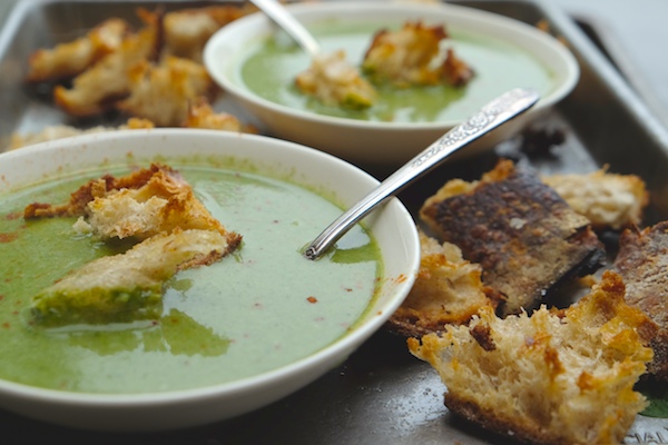 Cream of Spinach Soup // shutterbean