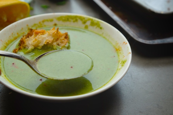 Cream of Spinach Soup // shutterbean