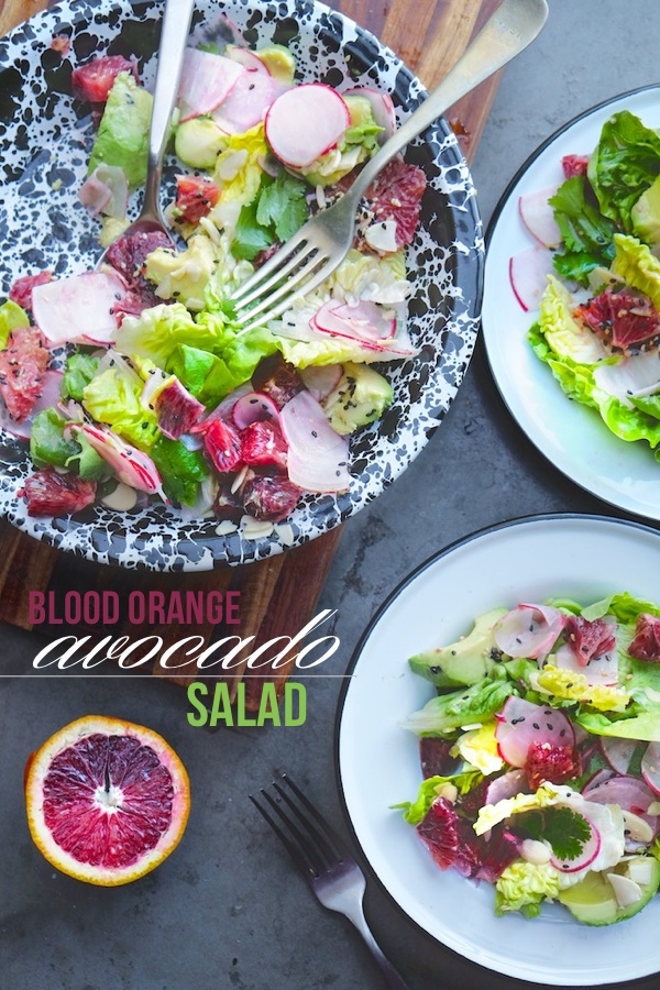 Blood Orange & Avocado Salad