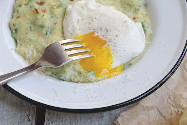 Broccoli Pesto Polenta || shutterbean 