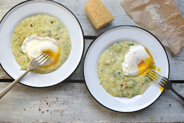 Broccoli Pesto Polenta || shutterbean 