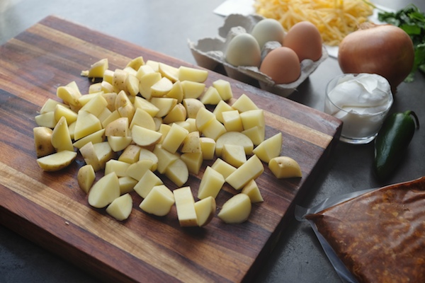 Chorizo Potato Hash || shutterbean