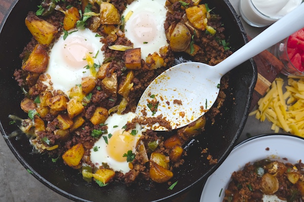 Chorizo Potato Hash || shutterbean 