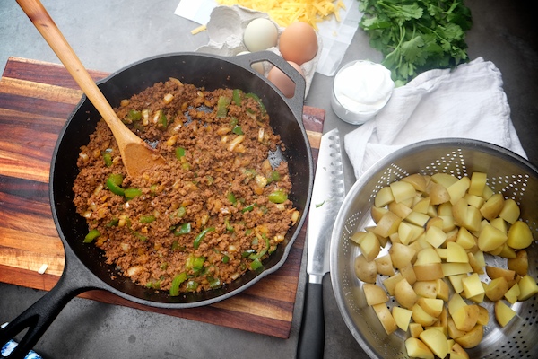 Chorizo Potato Hash || shutterbean