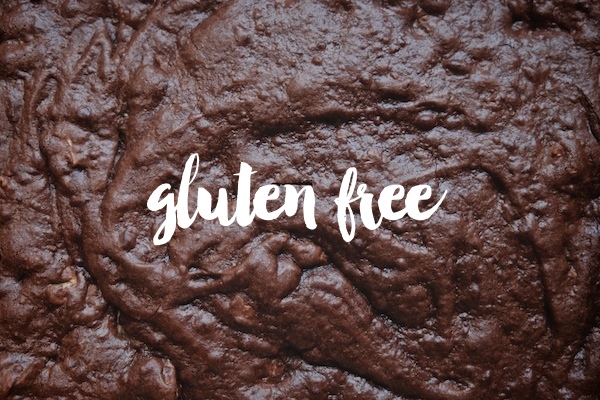 Gluten Free Fudgy Brownies // shutterbean