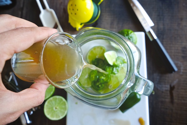 Jalapeño Ginger Lime Spritzers || shutterbean 