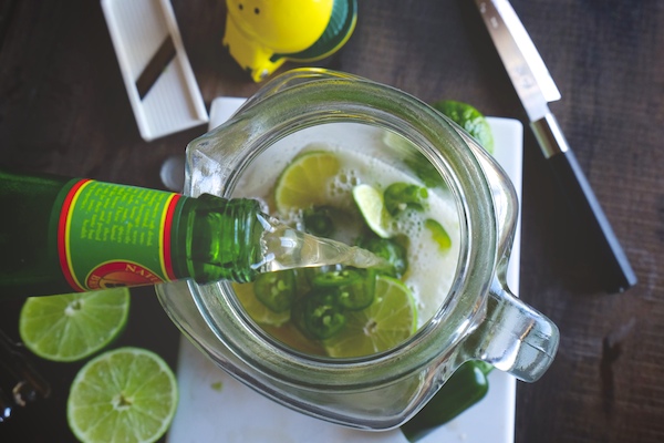 Jalapeño Ginger Lime Spritzers || shutterbean 