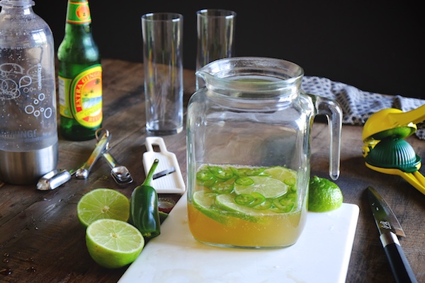 Jalapeño Ginger Lime Spritzers || shutterbean 