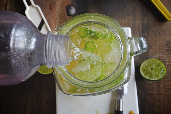 Jalapeño Ginger Lime Spritzers || shutterbean 