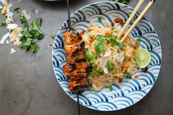 Spicy Coconut Noodles || Shutterbean