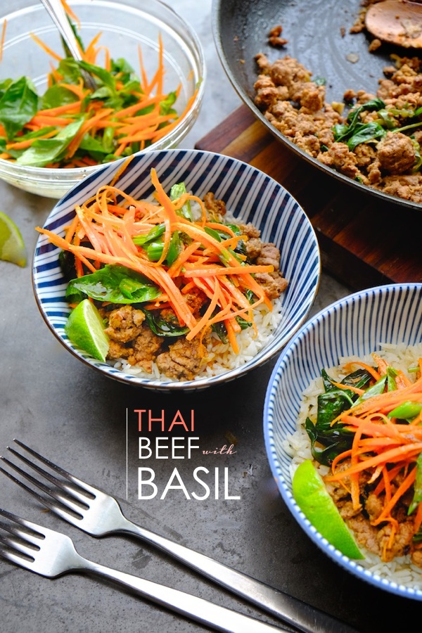 Turn a pound of ground beef into a delicious Thai Feast. Check out the recipe for Thai Beef with Basil on Shutterbean.com !