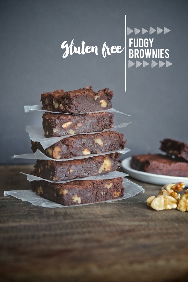 Gluten Free Fudgy Brownies