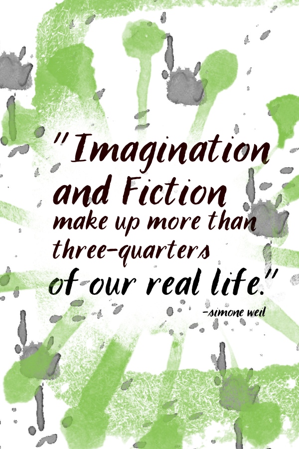 Imagination and fiction make up //shutterbean