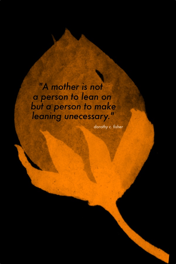 A mother is // shutterbean