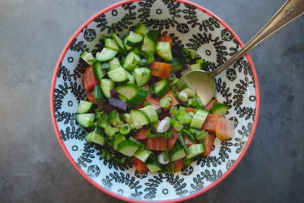 Beet & Avocado Poke // shutterbean