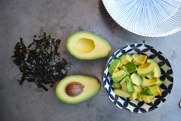 Beet & Avocado Poke // shutterbean