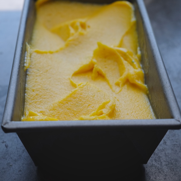 Ginger Mango Lime Sorbet // shutterbean