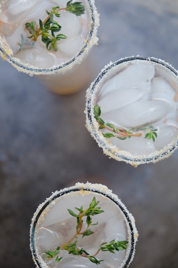 Grapefruit Thyme Cocktail // shutterbean