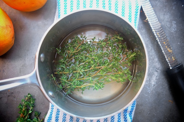 Grapefruit Thyme Cocktail // shutterbean